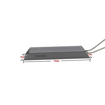 Aluminum High Power Resistors RXLG 100W 200ohm Braking Resistor For Industrial Manipulators
