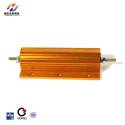 RX24 Golden Aluminum Shell Resistors For Pre Charging Circuits Of New Energy Vehicles