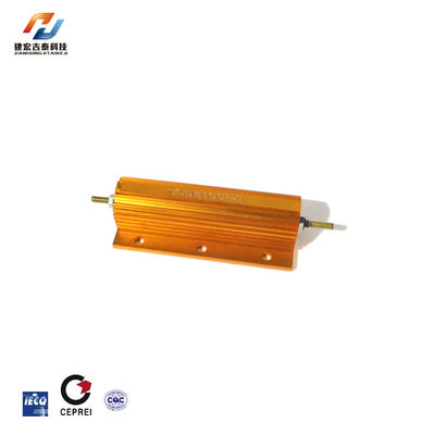 RX24 Golden Aluminum Shell Resistors For Pre Charging Circuits Of New Energy Vehicles